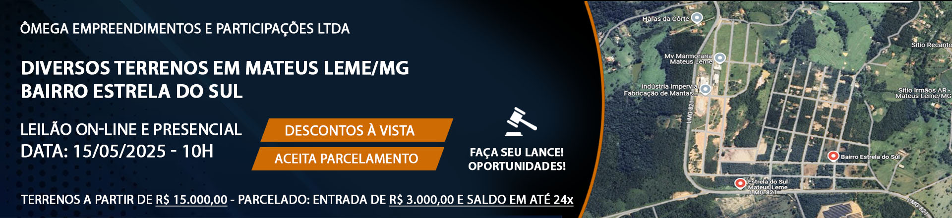 TERRENOS MATERUS LEME/MG