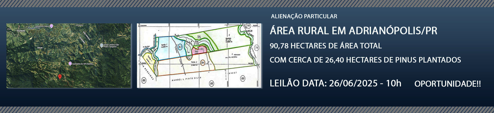 TERRENO ADRIANÓPOLIS