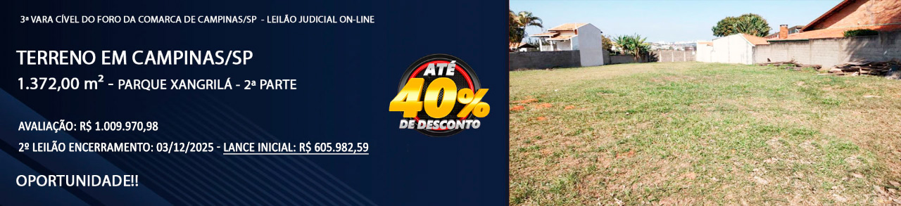 TERRENO CAMPINAS