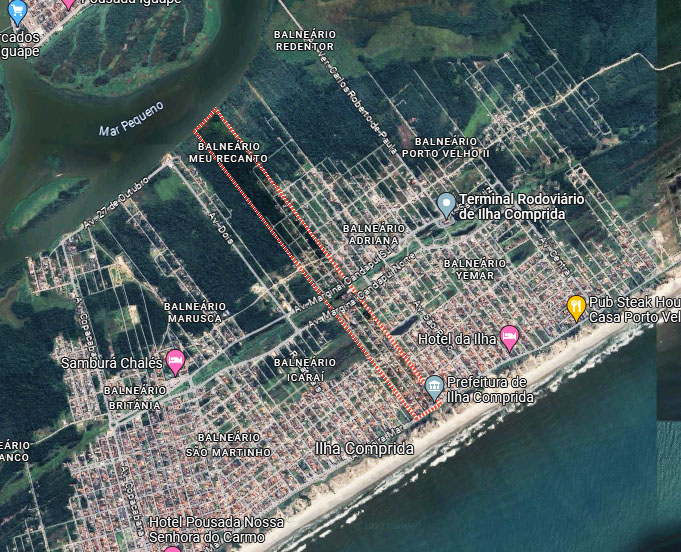 DIVERSOS TERRENOS no Balneário Meu Recanto em ILHA COMPRIDA/SP