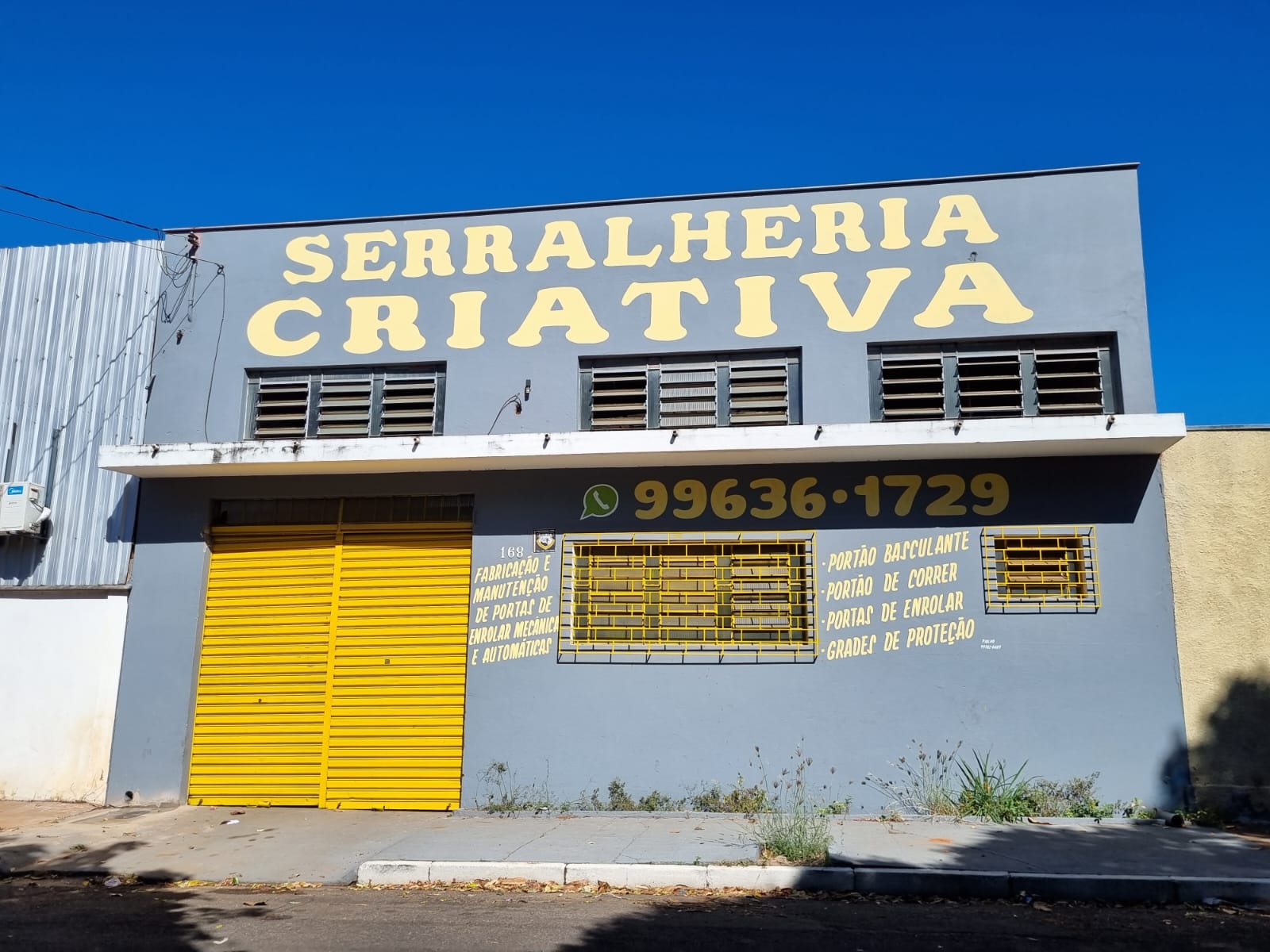 Barracão em Araçatuba/SP c/ 222,90 m² A.C. e TERRENO c/ 250,80 m² na rua Iole Toti Raniel nº 168, Bairro Guanabara