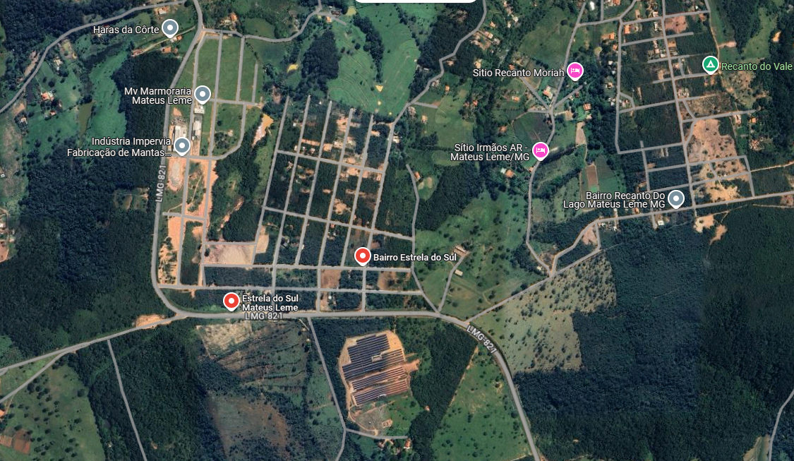 DIVERSOS TERRENOS no Bairro Estrela do Sul, em Mateus Leme/MG