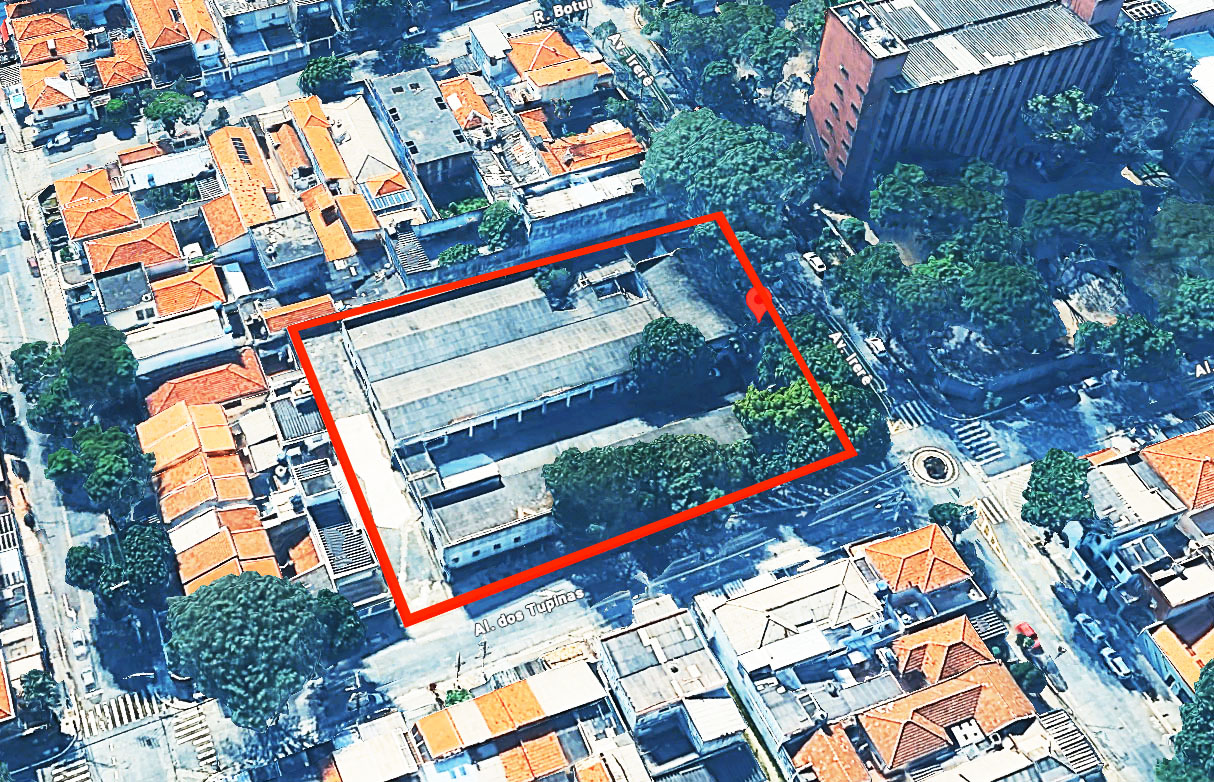 IMÓVEL URBANO NA AV. IRERÊ, SÃO PAULO/SP,  3.500 M² DE TERRENO E 2.200 M² DE CONSTRUÇÃO
