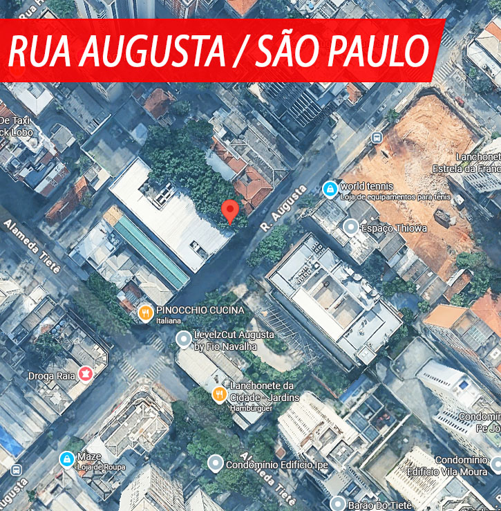CASA E TERRENO NA RUA AUGUSTA EM SÃO PAULO/SP C/ 102.29 m² ÁREA TOTAL