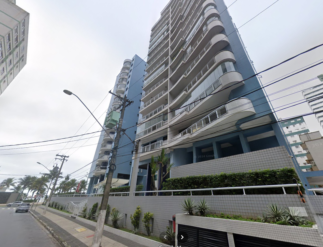 APARTAMENTO NA PRAIA GRANDE/SP COM 104,14 m², C/ 02 VAGAS DE GARAGEM (DIREITOS)