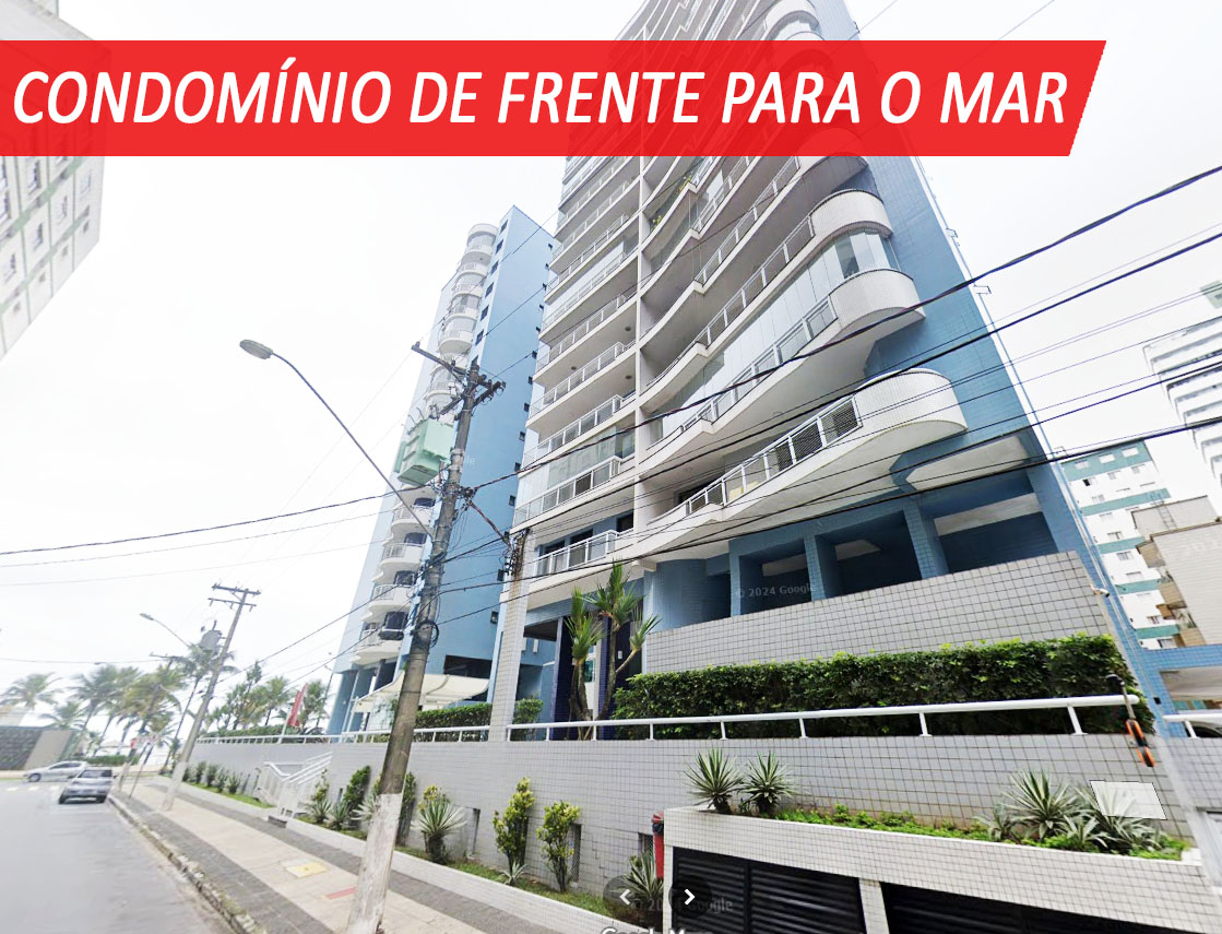 APARTAMENTO NA PRAIA GRANDE/SP COM 104,14 m², C/ 02 VAGAS DE GARAGEM (DIREITOS)